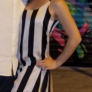 Maxi dress with sheen